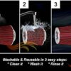 НАЛИЧЕН Спортен въздушен филтър конус K&N Filters 140мм RG-1001BL - Image 6