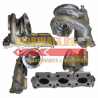 Чугунен турбинен корпус 11657633795 BMW 118i F20 136P 2015+