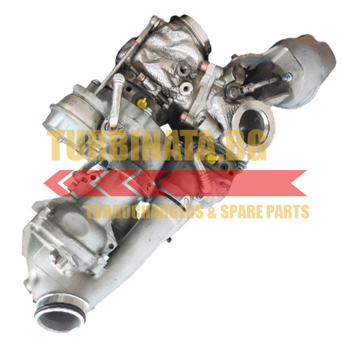 Оригинално BorgWarner Би-Турбо 10009401482 Mercedes CES CLS 3.0 367HP 2017+ - Image 2
