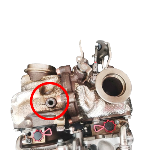 Би-Турбо Тестов мотор BorgWarner 10009401574 Mercedes CLA 2.0 163HP 2018+ - Image 4